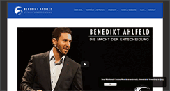Desktop Screenshot of benediktahlfeld.com